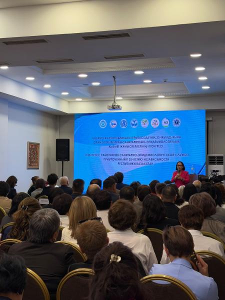 ҚАЗАҚСТАН РЕСПУБЛИКАСЫНЫҢ ТӘУЕЛСІЗДІГІНІҢ 35 ЖЫЛДЫҒЫНА АРНАЛҒАН САНИТАРИЯЛЫҚ-ЭПИДЕМИОЛОГИЯЛЫҚ ҚЫЗМЕТ ҚЫЗМЕТКЕРЛЕРІНІҢ АЛҒАШҚЫ ХАЛЫҚАРАЛЫҚ КОНГРЕСІ ӨТТІ 8